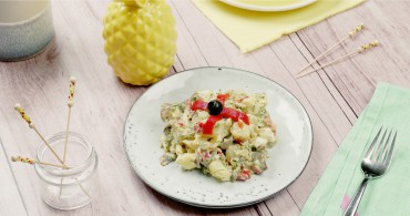 Ensalada de patata y mayonesa Gallina Blanca